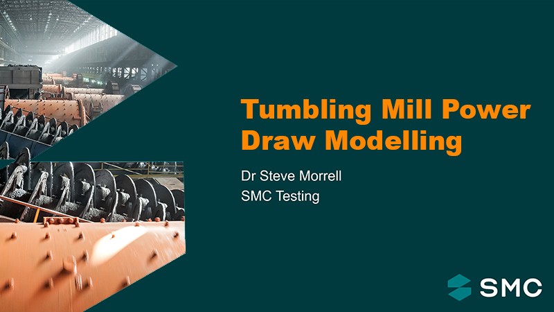 Session 6 - Tumbling Mill Power Draw Modelling
