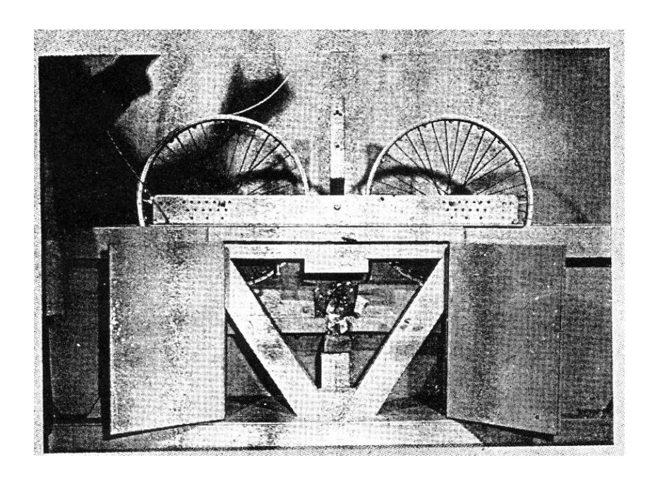 Figure 1 Bond's original crushing work index test machine