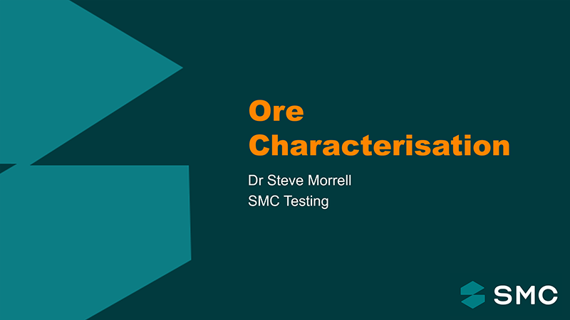 Session 1 - Ore Characterisation